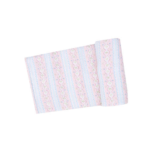Muslin Swaddle, Ogee Floral