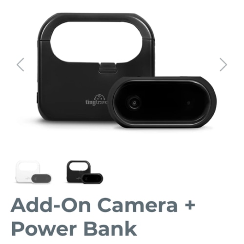 Tiny Traveler Add-On Camera + Power Bank