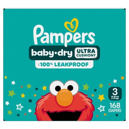 Pampers Baby Dry Diapers - (Select Size and Count)