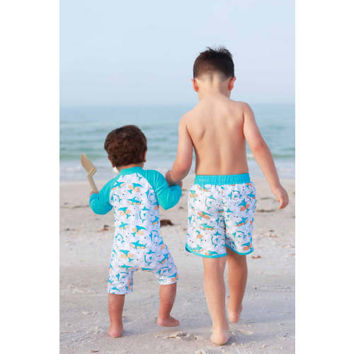 Boy's Swim Trunks | Totally Jawsome