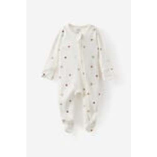 Organic Pointelle Zip Romper