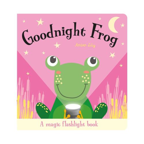 Goodnight Frog - (Magic Flashlight Books) by Amber Lily (Board Book)
