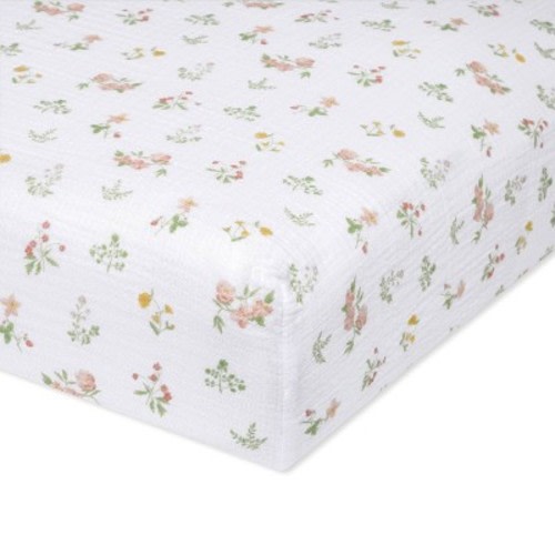 aden + anais essentials Crib Sheet - Country Floral