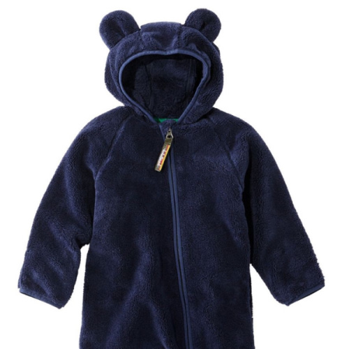 Infants' L.L.Bean Hi-Pile Fleece Bunting - Navy, 0-3 months