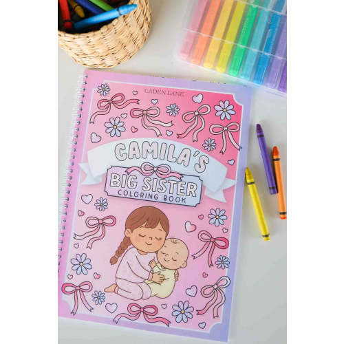 Personalized Coloring Book | Big Sibling