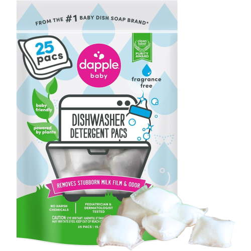 Dapple Baby - Dishwasher Detergent Pods 25 Count