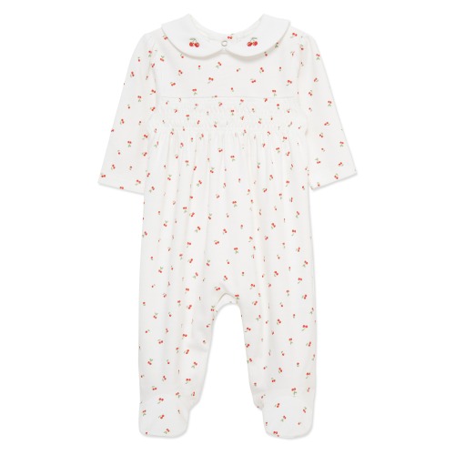 Tiny Cherries Pima Cotton Footie (Nordstrom Exclusive)