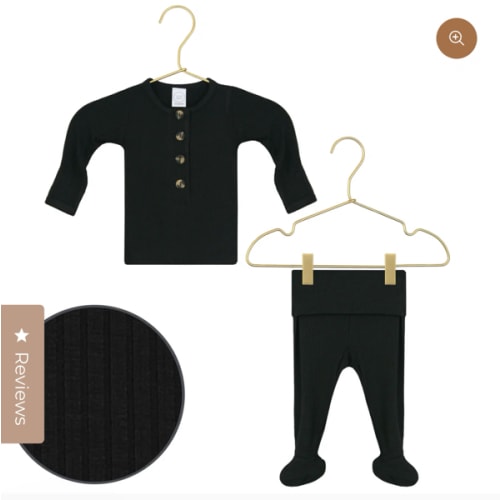 Saylor Ribbed Top + Bottoms