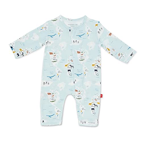 Magnetic Me Easy-Close Modal Coverall Jumpsuit Sea The World 9-12 Months