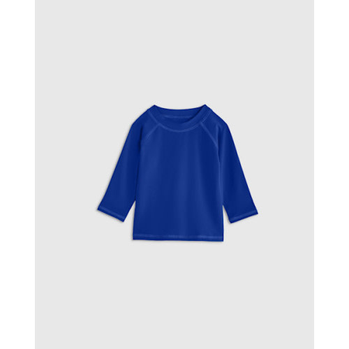 Long Sleeve Raglan Rash Guard - Baby in Grass Green