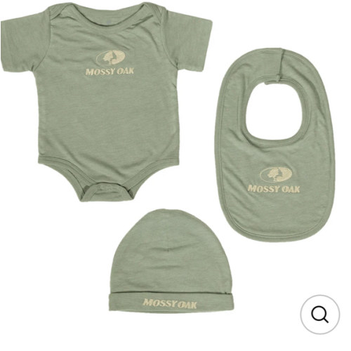 Cotton Mill Infant Logo Diaper Shirt Set
