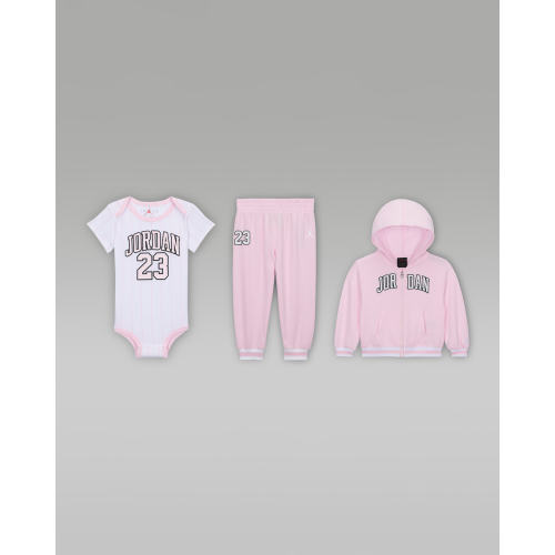 Jordan Baby (6-12) 23 Jersey 3-Piece Full-Zip Hoodie Set. Nike.com