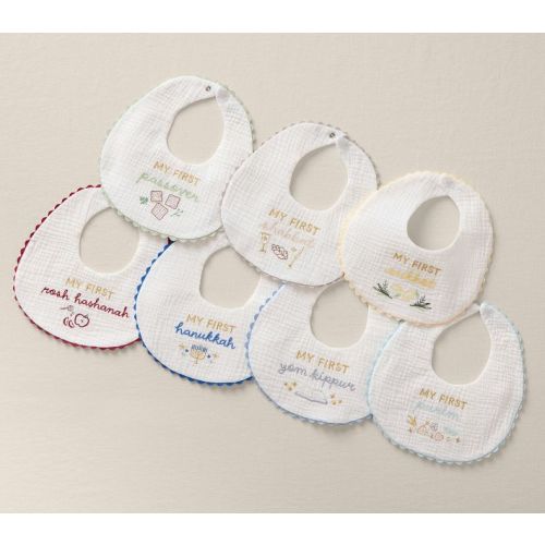 First Jewish Holiday Bib Set of 7