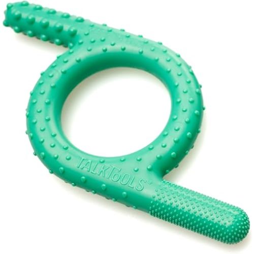 TalkTools Baby Chewy Bumps | Oral Motor Sensory Tool for Kids and Toddlers | Therapy Tools to Improve Chewing and Biting (Bumps (Green))