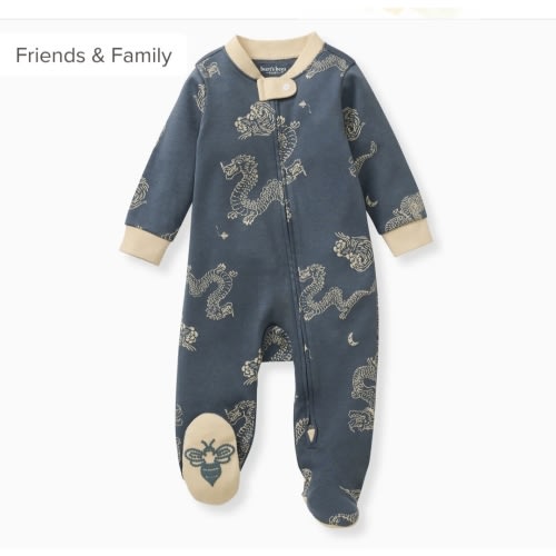 Sea Dragons Organic Cotton Sleep & Play