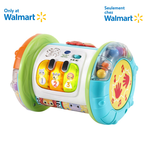 VTech 2-in-1 Roll & Discover Roller Drum™ - Walmart Exclusive - English Version, 3+ Months - Walmart.ca