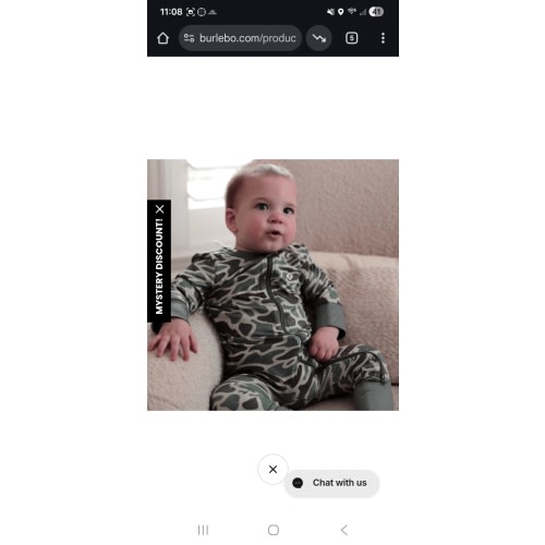 Baby Zip Up - Retro Duck Camo – BURLEBO