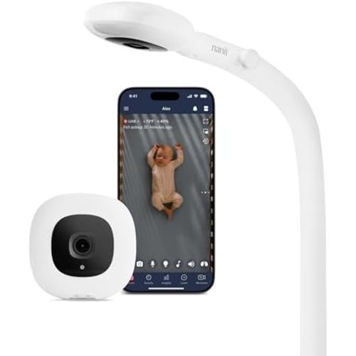 Nanit Smart Baby Video Monitor - Camera & Floor Stand - 1080p Wi-Fi Camera