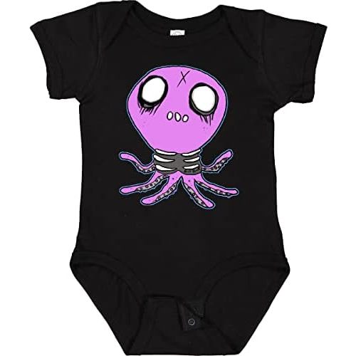 inktastic Death Metal Octopus Baby Bodysuit - Gus Fink Studios