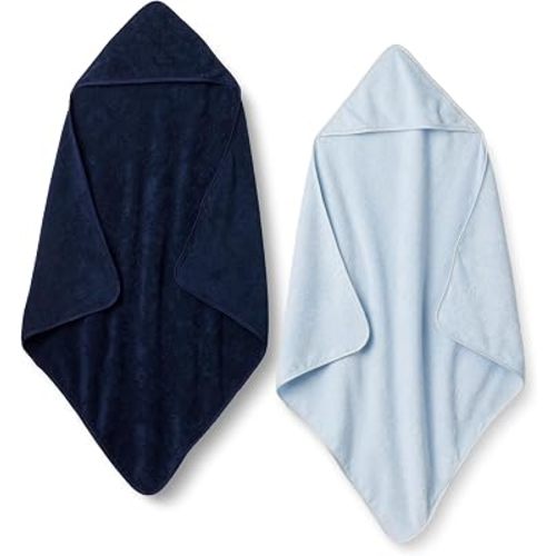 Amazon Essentials x Sofia Grainge Unisex Babies' Hooded Bath Towel