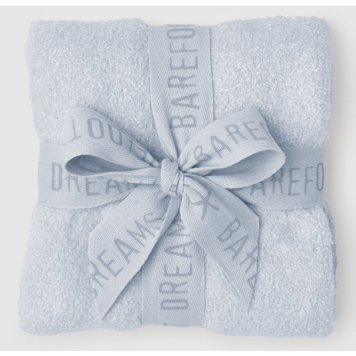 Barefoot Dreams | CozyChic Lite® Baby Receiving Blanket | Blue