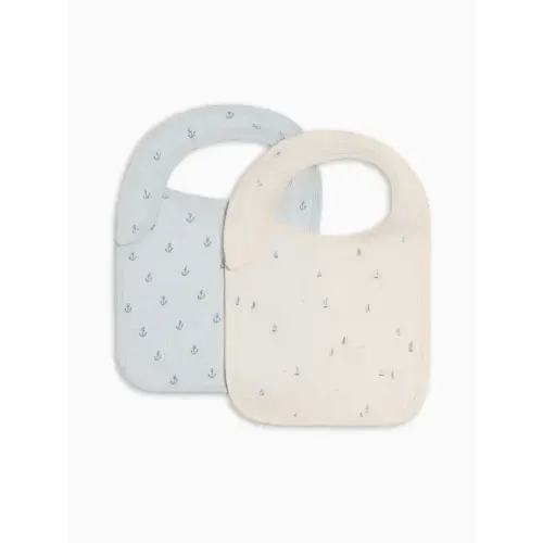 2-Pack Muslin Bibs