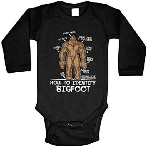 Haase Unlimited How To Identify Bigfoot - Sasquatch Myth Bodysuit