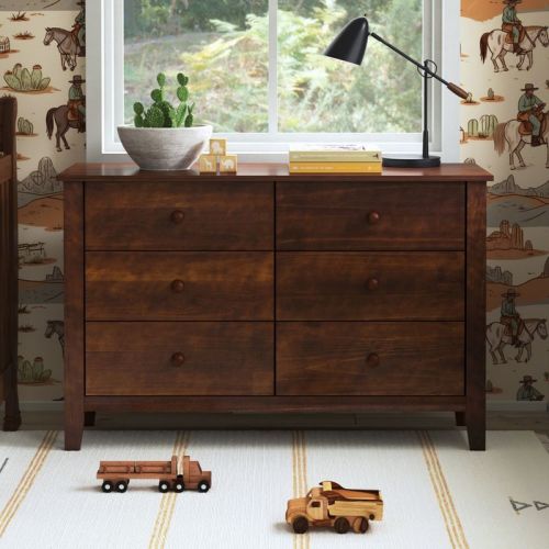 Carter's by daVinci Morgan 6-Drawer Dresser - Espresso
