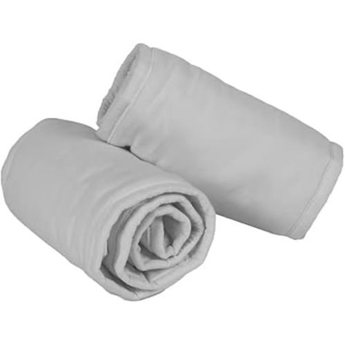 Gray 3pcs New Teething Reversible Guardrail Cover Protector (1 Long 2 Short)