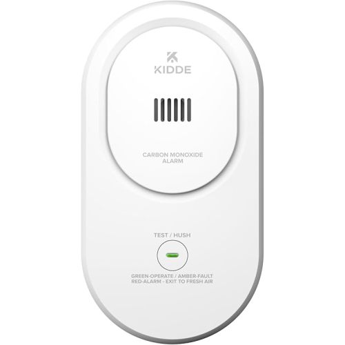 Kidde Carbon Monoxide Detector, Plug-in Carbon Monoxide Detector with AA Battery Backup, 85 dB Alarm, Rotating Plug, LED Status Light Indicators, 5th Edition, COP