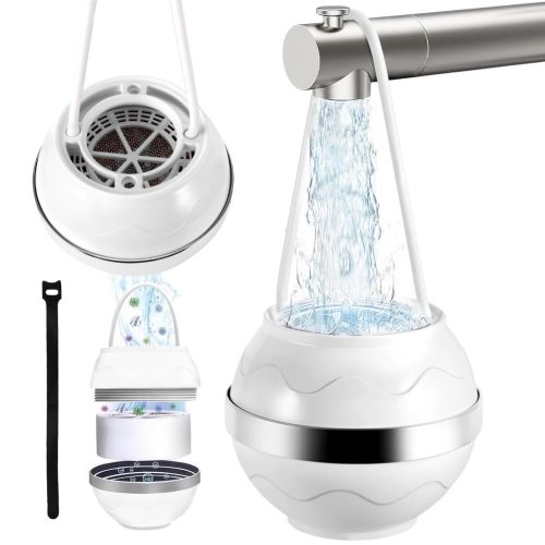 Bath Filter for Babies and Adults - Bath Ball Filter, Bathtub Water Filter, Removes Contaminants for Smoother Skin, Hair, Nails, Bathtub Tap Water Filter for Bathtub Water Softer Purifier, BPA-Free