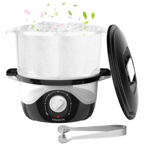 TASALON Mini Hot Towel Warmer for SPA & Salon - Black