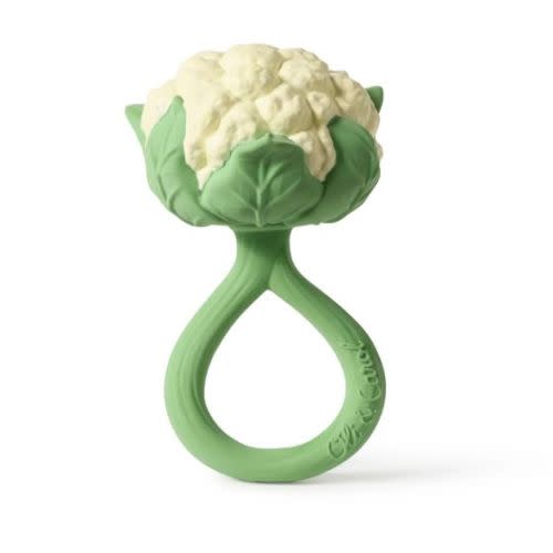Oli and Carol Cauliflower Rattle Toy