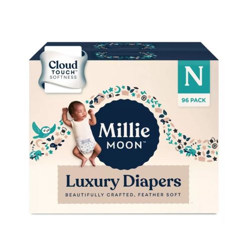 Millie_Moon Luxury Diapers - Newborn - (96ct)