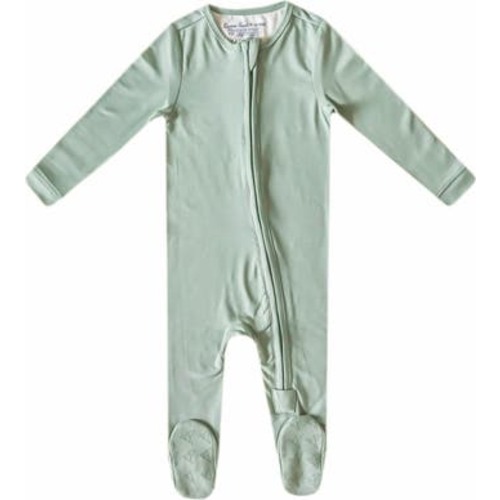 Zip-Up Footie Pajamas, 6-12M