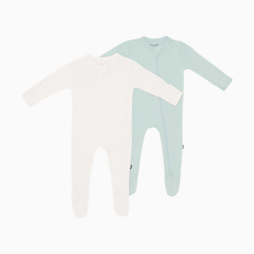 Zipper Footie Bundle (2 Pack) - Green