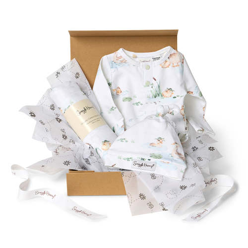 Classic Newborn Gift Hamper - Duck Pond