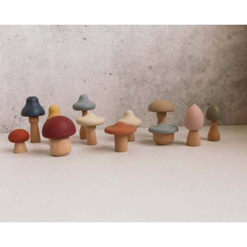 Mushroom Mix & Match Toy – 24pc | LYTL®️