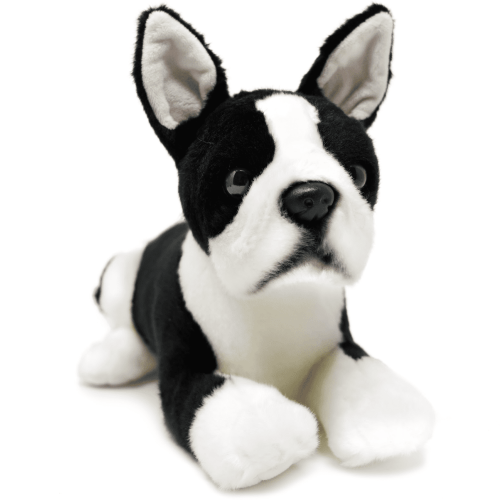 Baxter the Boston Terrier | 12 Inch Stuffed Animal Plush Dog | By TigerHart Toys