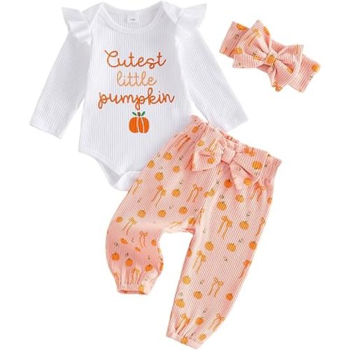 My First Christmas Baby Girl Outfit Tree And Bow Romper Pants Set | Christmas Baby Girl Outfit Newborn Long Sleeve Christmas Tree Bow Romper Matching Pants And Headband Cute Infant Fall Clothes