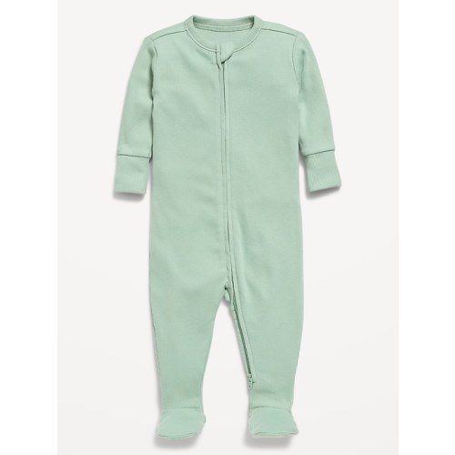 Snug-Fit 2-Way-Zip Sleep & Play Footed One-Piece for Baby