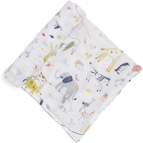 Pehr Muslin Organic Cotton Swaddle, Into The Wild