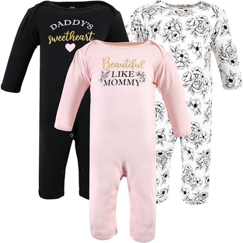 Hudson Baby unisex-child Cotton Coveralls