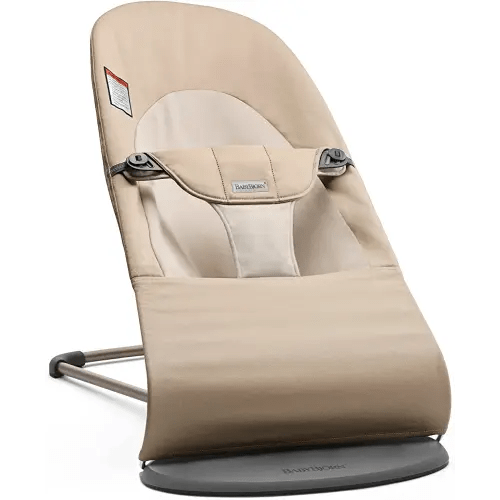BabyBjörn Bouncer Balance Soft, Cotton, Khaki/Beige