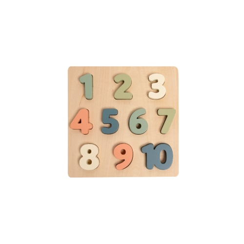 Wooden Numbers Puzzle