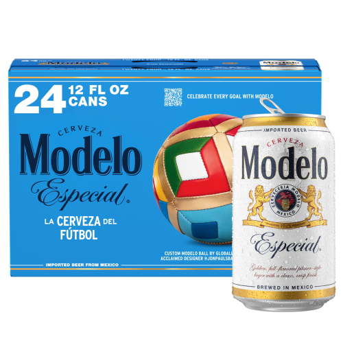 Modelo Especial Mexican Lager Import Beer, 24 pack 12 fl. oz. Cans, 4.4% ABV