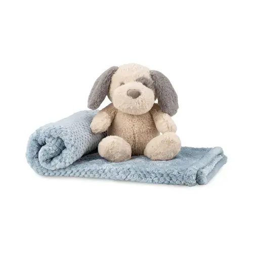 The Little Linen Co. Plush Toy & Blanket Barklife Patch | Baby Bunting AU
