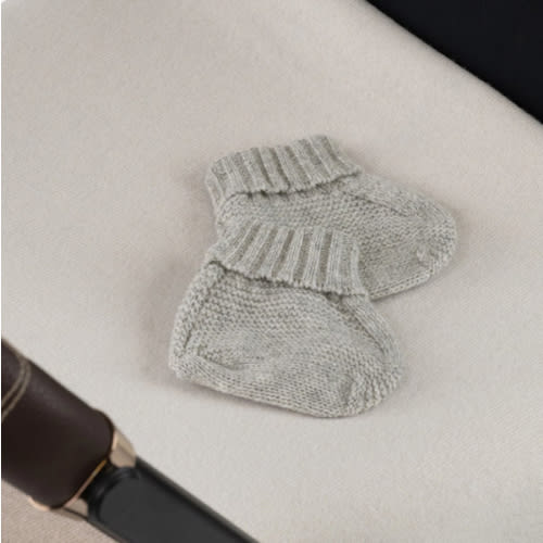 Pure Cashmere Baby Booties | MaisonCashmere