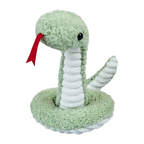 Green Plush Snake Stuffed Animal Toy, Soft Cuddly Plushie Hugger Toy for Boys & Girls, Gifts for Kids or Girlfriend, 17 Inches
