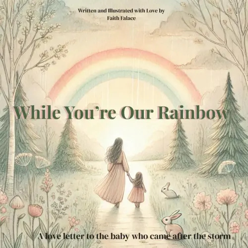 While You’re Our Rainbow: A gentle, rhyming keepsake story for families welcoming a rainbow baby after loss (The While You’re Series)